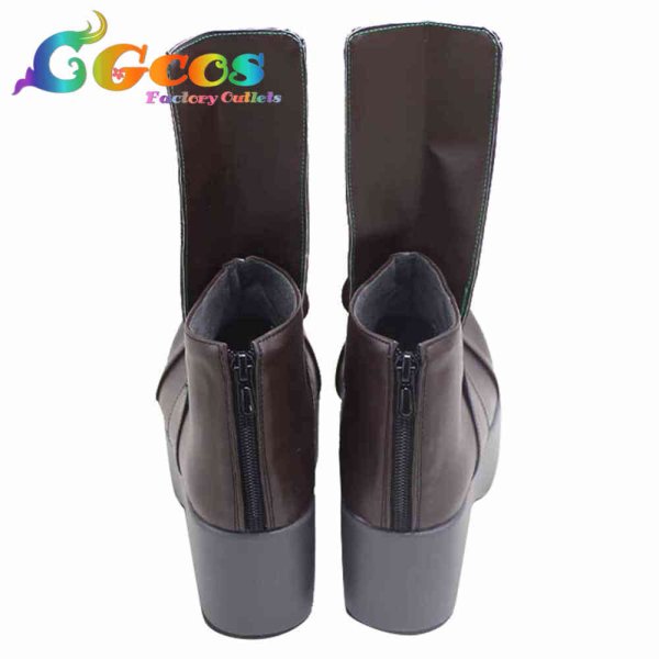 画像3: らくだい魔女　コスプレ靴　フウカ　コスプレブーツ　コスプレ衣装 (3)