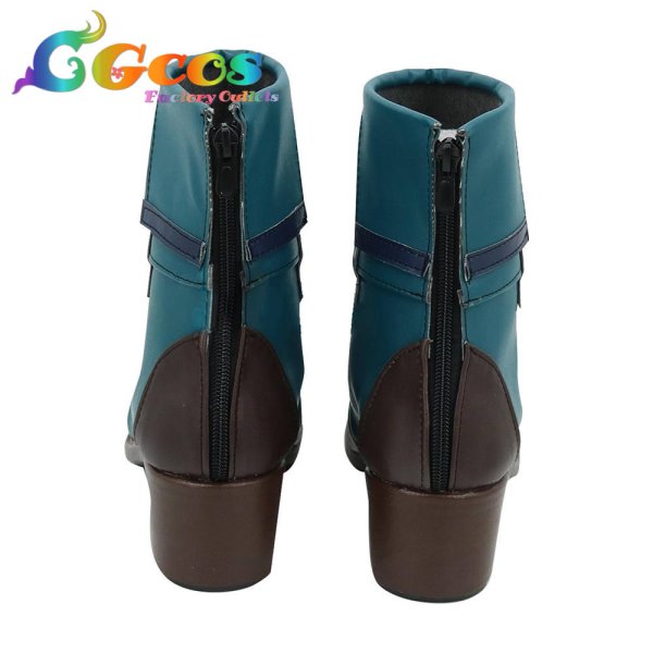 画像2: 原神　げんしん　コスプレ靴　エリン　コスプレブーツ　コスプレ衣装 (2)