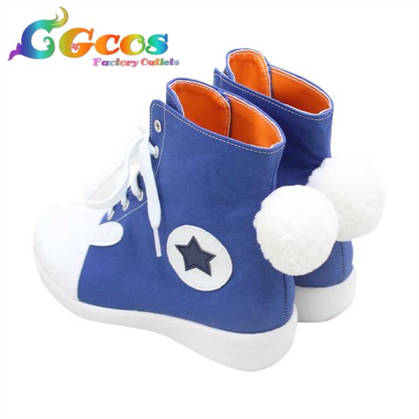 画像3: バーチャルYouTuber　VTuber　コスプレ靴　兎田ぺこら　2021新衣装　コスプレブーツ　コスプレ衣装 (3)