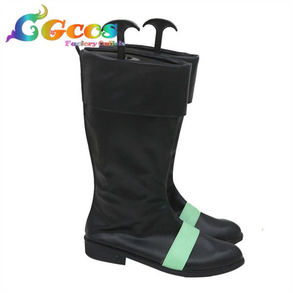 画像2: 半妖の夜叉姫　コスプレ靴　琥珀　コスプレブーツ　コスプレ衣装 (2)