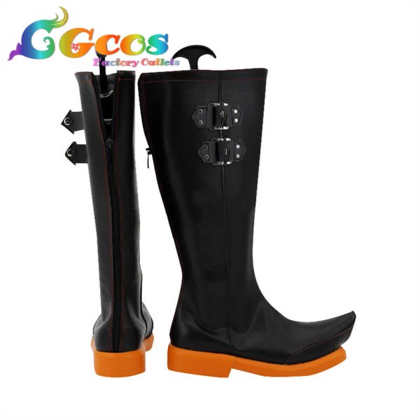 画像3: ザ・キング・オブ・ファイターズ　コスプレ靴　アッシュ・クリムゾン　コスプレブーツ　コスプレ衣装 (3)