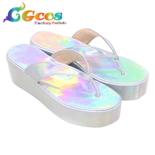 画像2: バーチャルYouTuber　VTuber　コスプレ靴　エリーラ ペンドラ　Elira Pendora　和風ドレス　コスプレブーツ　コスプレ衣装 (2)