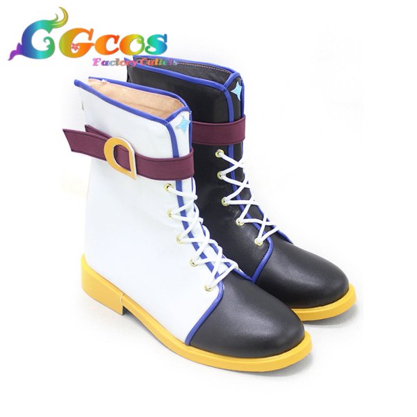 画像2: ウマ娘プリティーダービー コスプレ靴 アドマイヤベガ コスプレブーツ コスプレ衣装 (2)