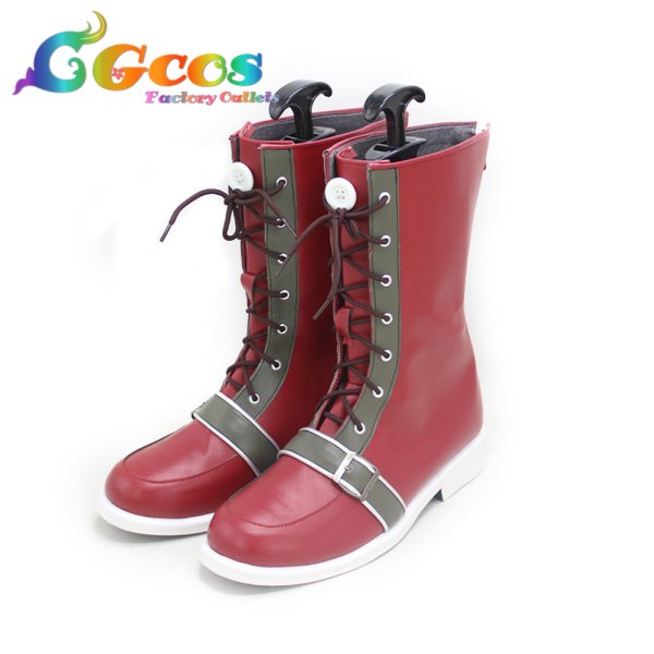 画像3: ドールズフロントライン　コスプレ靴　雪夜のおとぎばなし　クリスマス皇女と笑わないペト　コスプレブーツ　コスプレ衣装 (3)