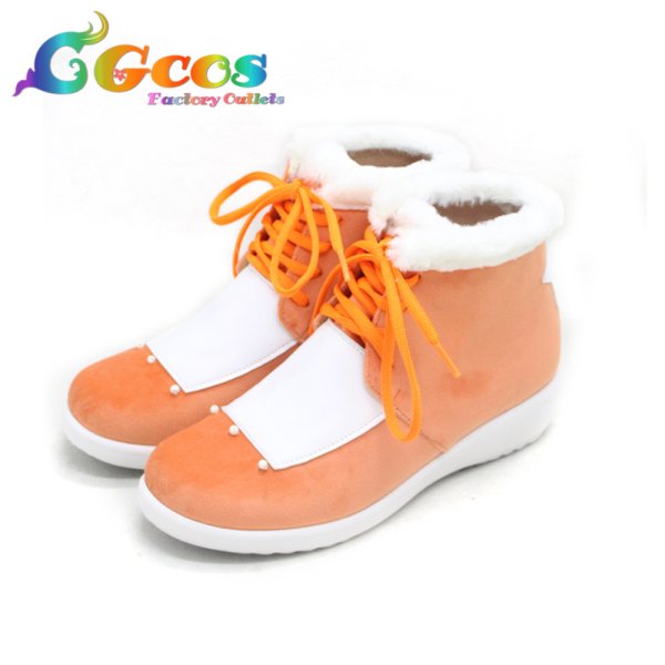 画像2: ラブライブ！スーパースター!!　コスプレ靴　ノンフィクション!! / Starlight Prologue　Liella!　澁谷かのん　コスプレブーツ　コスプレ衣装 (2)