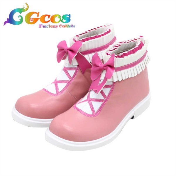 画像3: D4DJ　コスプレ靴　大鳴門むに　コスプレブーツ　コスプレ衣装 (3)