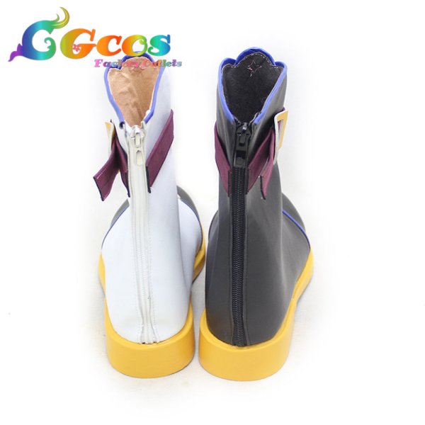 画像4: ウマ娘プリティーダービー コスプレ靴 アドマイヤベガ コスプレブーツ コスプレ衣装 (4)