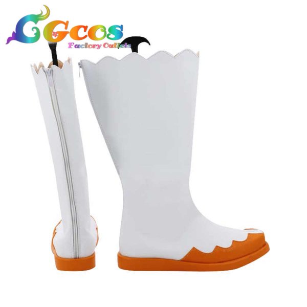 画像3: おジャ魔女どれみ#　コスプレ靴　藤原はづき　コスプレブーツ　コスプレ衣装 (3)