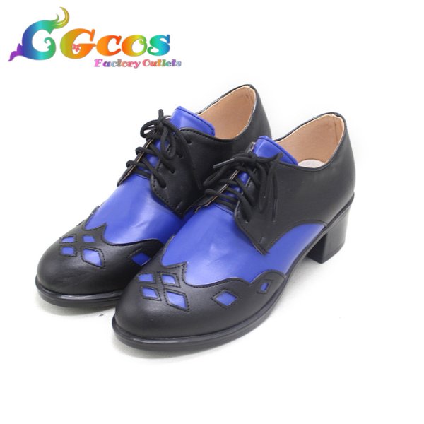 画像3: ナイトレイブンカレッジ　学園長　Dire Crowley　コスプレ靴　コスプレブーツ　コスプレ衣装 (3)