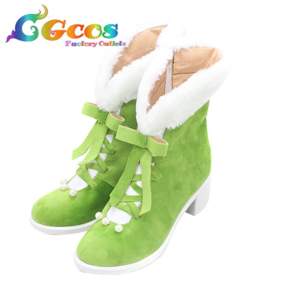 画像3: ラブライブ！スーパースター!!　Liella!　コスプレ靴　平安名すみれ　ノンフィクション!! / Starlight Prologue　コスプレブーツ　コスプレ衣装 (3)