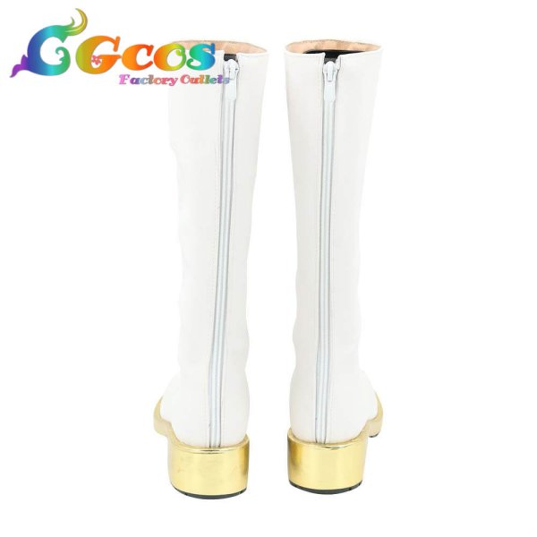 画像4: あんさんぶるスターズ!　コスプレ靴　ノエル＊天使たちのスターライトフェスティバル　姫宮桃李　コスプレブーツ　コスプレ衣装 (4)