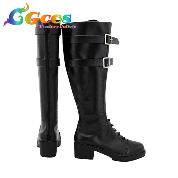 画像3: バーチャルYouTuber VTuber コスプレ靴 ローレン・イロアス コスプレブーツ コスプレ衣装 (3)