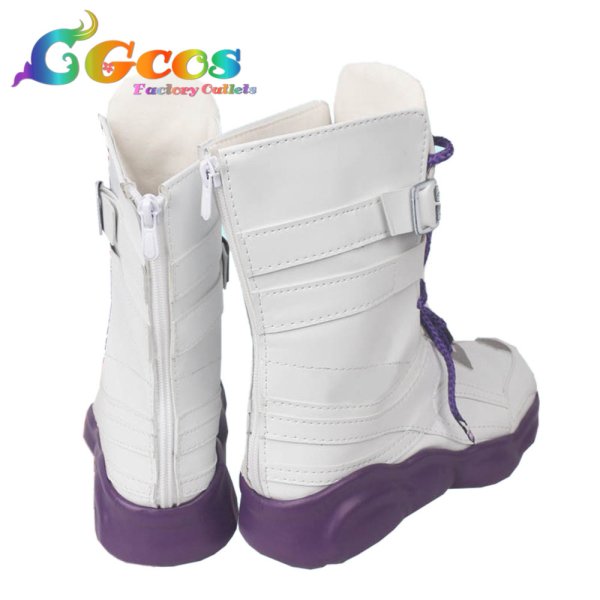 画像3: アークナイツ　コスプレ靴　テンニンカ　Myrtle　コスプレブーツ　コスプレ衣装 (3)