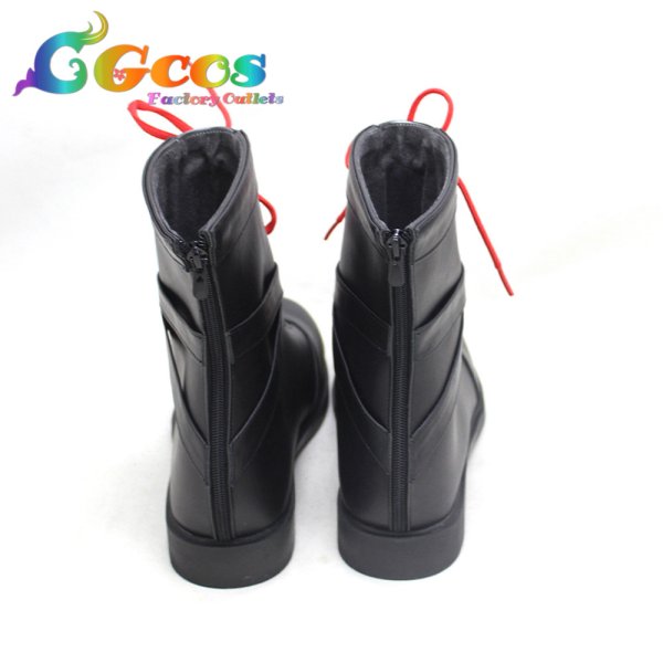 画像4: あんさんぶるスターズ!　コスプレ靴　鬼龍紅郎　コスプレブーツ　コスプレ衣装 (4)