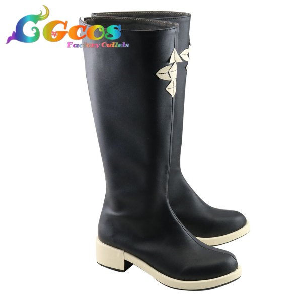 画像4: ファイアーエムブレム 風花雪月　コスプレ靴　リンハルト＝フォン＝ヘヴリング　コスプレブーツ　コスプレ衣装 (4)