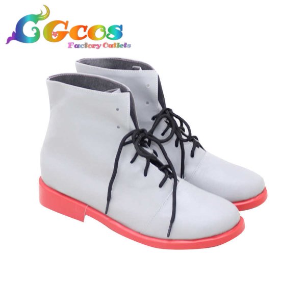 画像2: 艦隊これくしょん -艦これ-　コスプレ靴　吹雪　コスプレブーツ　コスプレ衣装 (2)