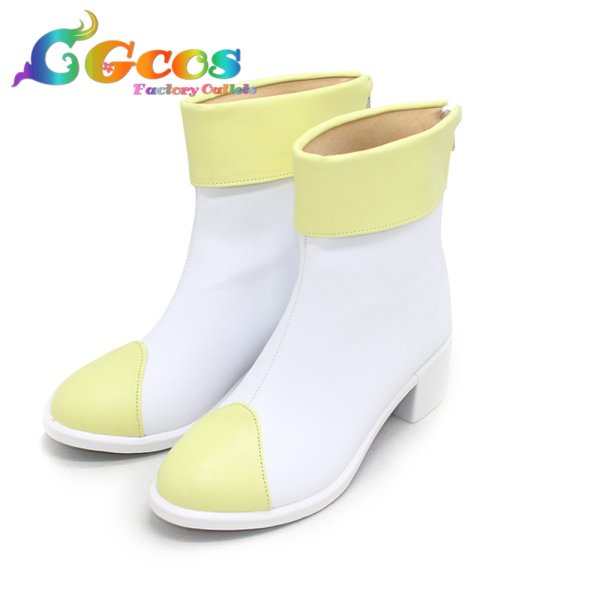 画像2: ラブライブ! School idol project　コスプレ靴　東條希　Snow Halation　コスプレブーツ　コスプレ衣装 (2)