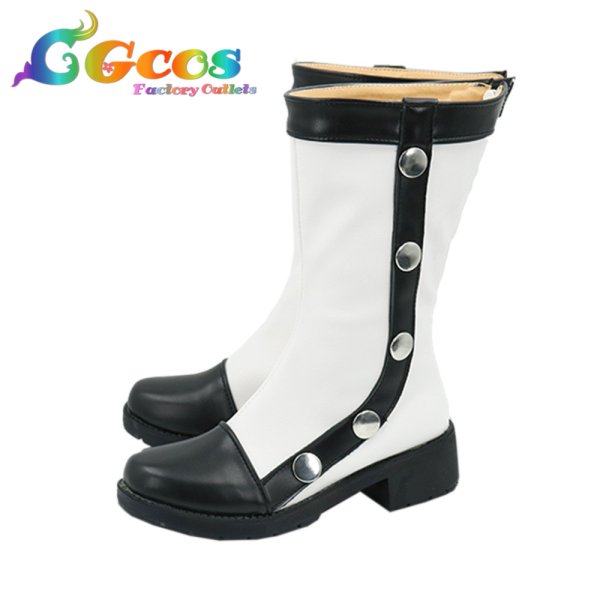 画像2: あんさんぶるスターズ!　コスプレ靴　深海奏汰　復刻スカウト 五奇人編　コスプレブーツ　コスプレ衣装 (2)