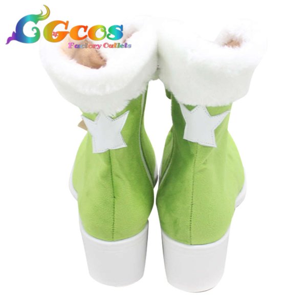 画像4: ラブライブ！スーパースター!!　Liella!　コスプレ靴　平安名すみれ　ノンフィクション!! / Starlight Prologue　コスプレブーツ　コスプレ衣装 (4)