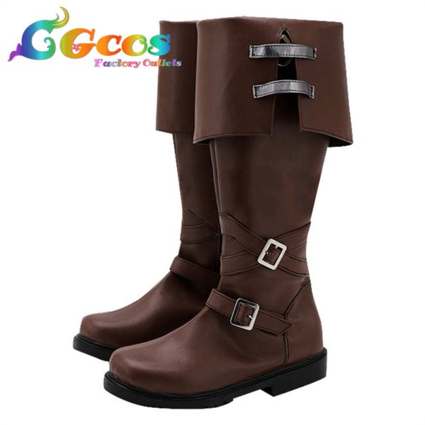 画像2: IdentityV 第五人格　コスプレ靴　医師　エミリー・ダイアー　海賊呪術医　コスプレブーツ　コスプレ衣装 (2)