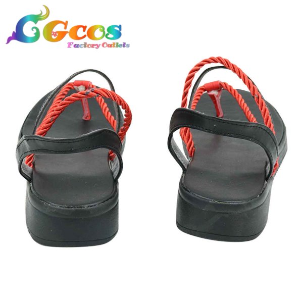 画像4: バーチャルYouTuber　VTuber　コスプレ靴　Vox Akuma　ヴォックス・アクマ　コスプレブーツ　コスプレ衣装 (4)