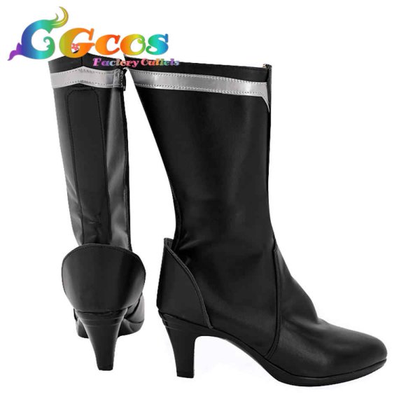 画像3: パニシング：グレイレイヴン　Punishing: Gray Raven　コスプレ靴　常羽・遊麟　雪狼　コスプレブーツ　コスプレ衣装 (3)