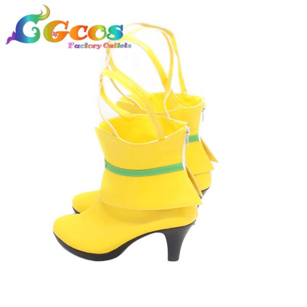 画像2: ウマ娘プリティーダービー コスプレ靴 テイエムオペラオー 勝負服 コスプレブーツ コスプレ衣装 (2)