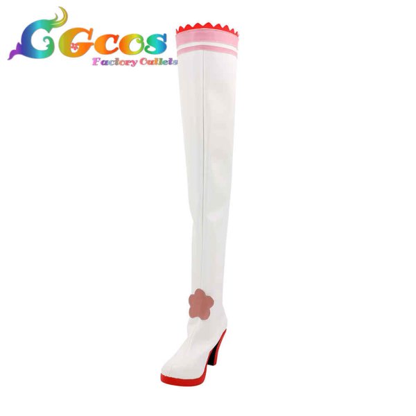 画像2: まちカドまぞく　コスプレ靴　千代田桃　コスプレブーツ　コスプレ衣装 (2)