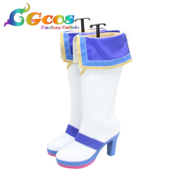 画像3: ウマ娘プリティーダービー コスプレ靴 トウカイテイオー コスプレブーツ コスプレ衣装 (3)