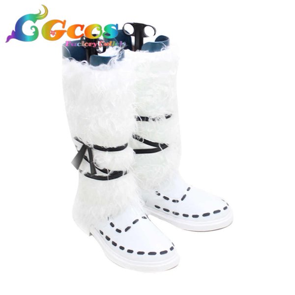 画像2: Fate/Grand Order　フェイト・グランドオーダー　FGO　コスプレ靴　オベロン　第一再臨　コスプレブーツ　コスプレ衣装 (2)