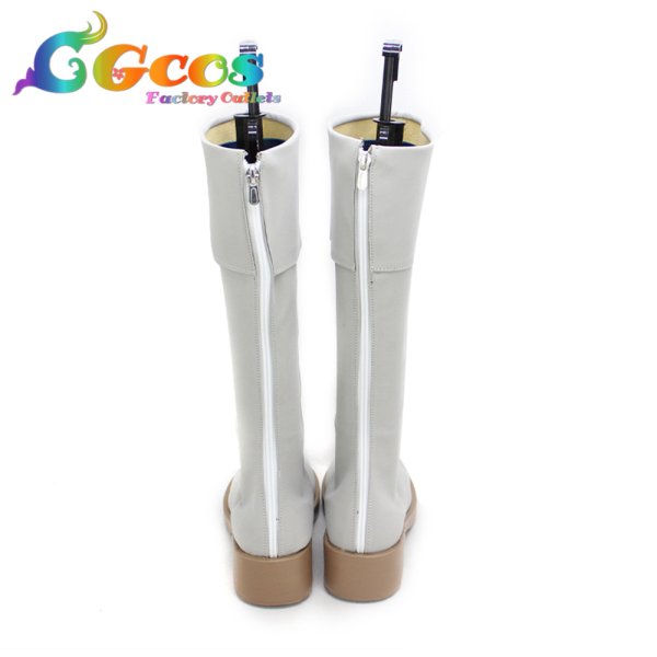 画像4: Fate/Grand Order　コスプレ靴　5周年記念　アルトリア・キャスター　コスプレブーツ　コスプレ衣装 (4)