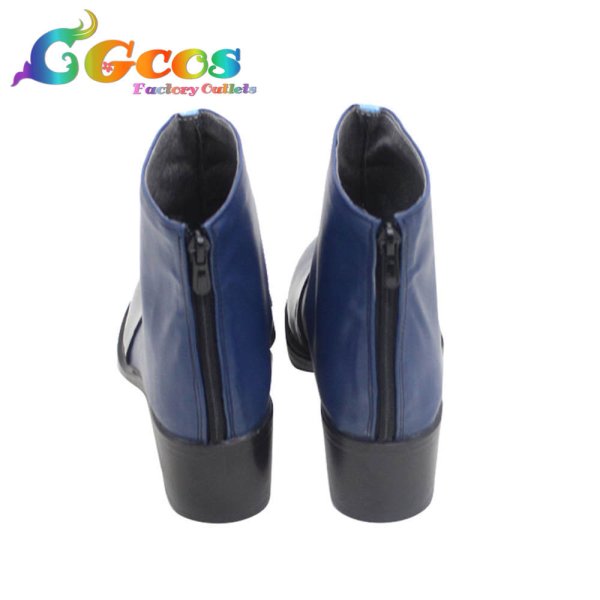 画像4: バーチャルYouTuber　VTuber　コスプレ靴　夕陽リリ　コスプレブーツ　コスプレ衣装 (4)