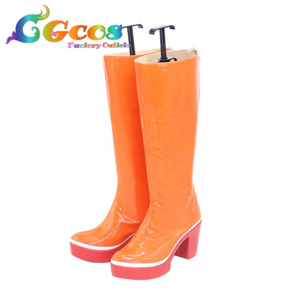 画像3: スペースチャンネル5　SPACE CHANNEL 5　コスプレ靴　うらら　コスプレブーツ　コスプレ衣装 (3)