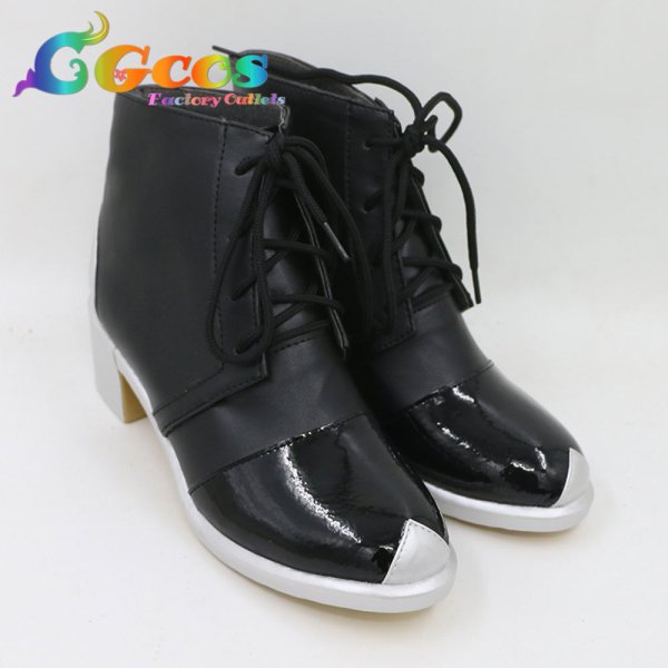 画像2: バーチャルYouTuber VTuber コスプレ靴 長尾景 コスプレブーツ コスプレ衣装 (2)