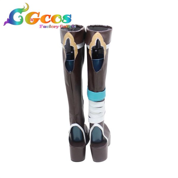 画像4: 原神　げんしん　コスプレ靴　ゴロウ　五郎　コスプレブーツ　コスプレ衣装 (4)