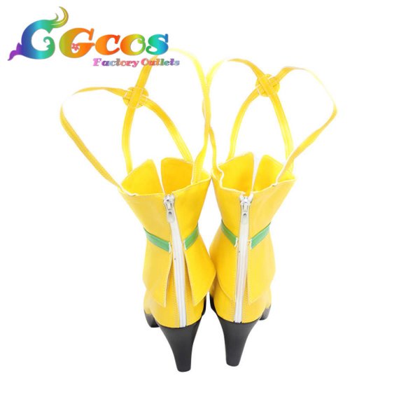 画像3: ウマ娘プリティーダービー コスプレ靴 テイエムオペラオー 勝負服 コスプレブーツ コスプレ衣装 (3)