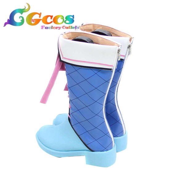 画像3: バーチャルYouTuber　VTuber　コスプレ靴　勇気ちひろ　新衣装　コスプレブーツ　コスプレ衣装 (3)