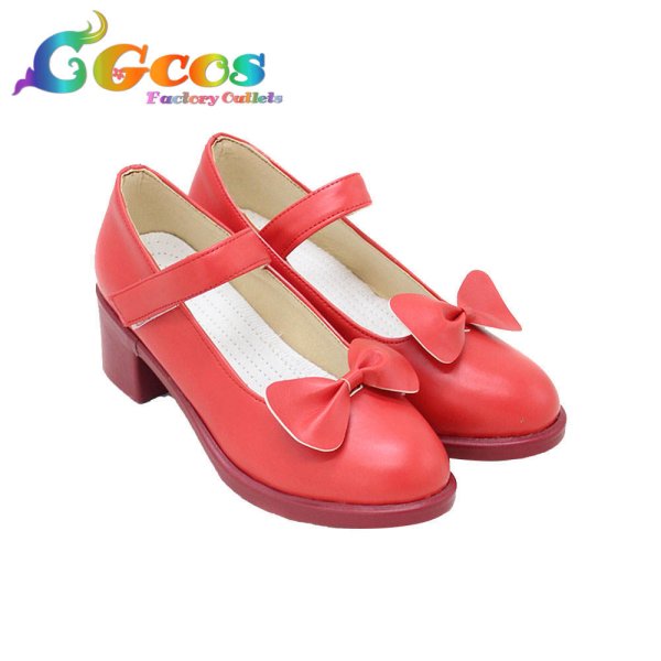 画像2: シャドーハウス　コスプレ靴　ケイト・シャドー　コスプレブーツ　コスプレ衣装 (2)