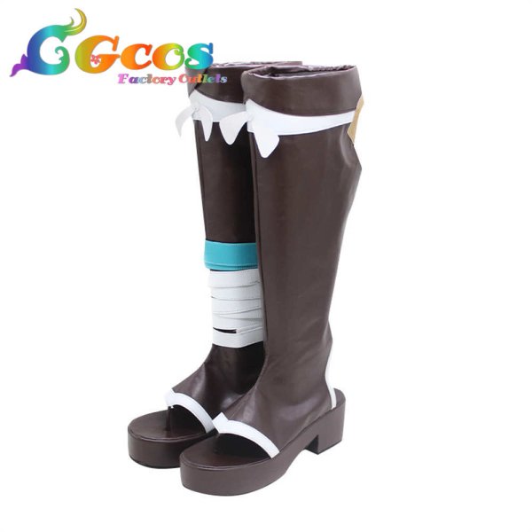 画像3: 原神　げんしん　コスプレ靴　ゴロウ　五郎　コスプレブーツ　コスプレ衣装 (3)