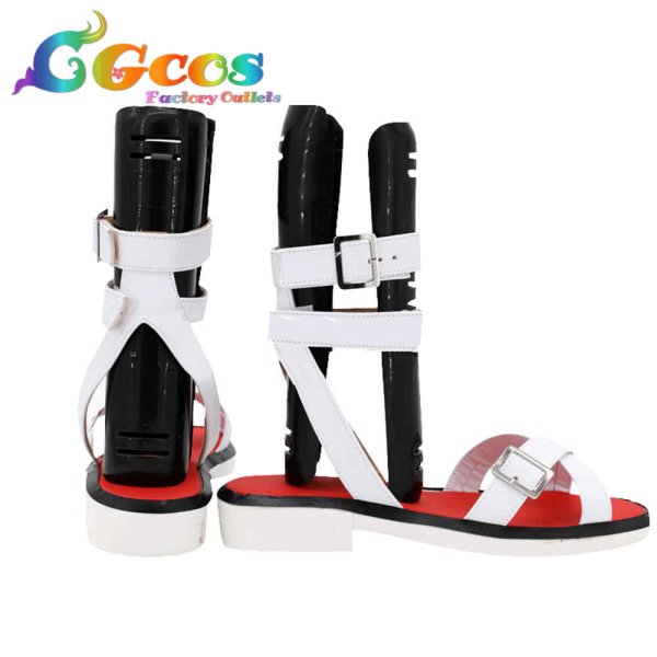 画像3: アークナイツ　コスプレ靴　アンジェリーナ　Angelina　CORAL COAST　コスプレブーツ　コスプレ衣装 (3)