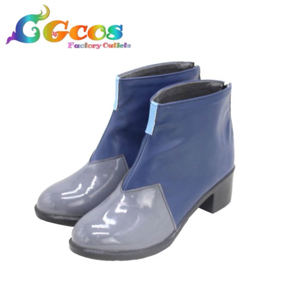 画像3: バーチャルYouTuber　VTuber　コスプレ靴　夕陽リリ　コスプレブーツ　コスプレ衣装 (3)