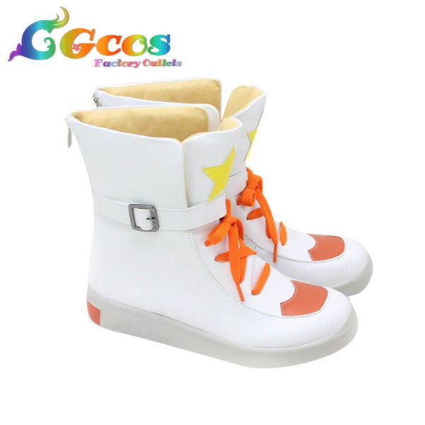 画像4: ラブライブ！スーパースター!!　Liella!　コスプレ靴　始まりは君の空MV　結ヶ丘女子高等学校　澁谷かのん　唐可可　嵐千砂都　平安名すみれ　葉月恋　コスプレブーツ　コスプレ衣装 (4)