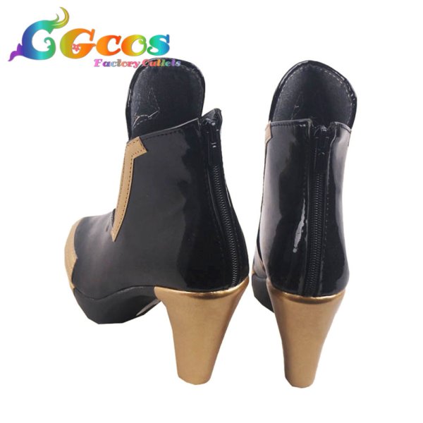 画像4: アークナイツ　コスプレ靴　カーネリアン　Carnelian　コスプレブーツ　コスプレ衣装 (4)