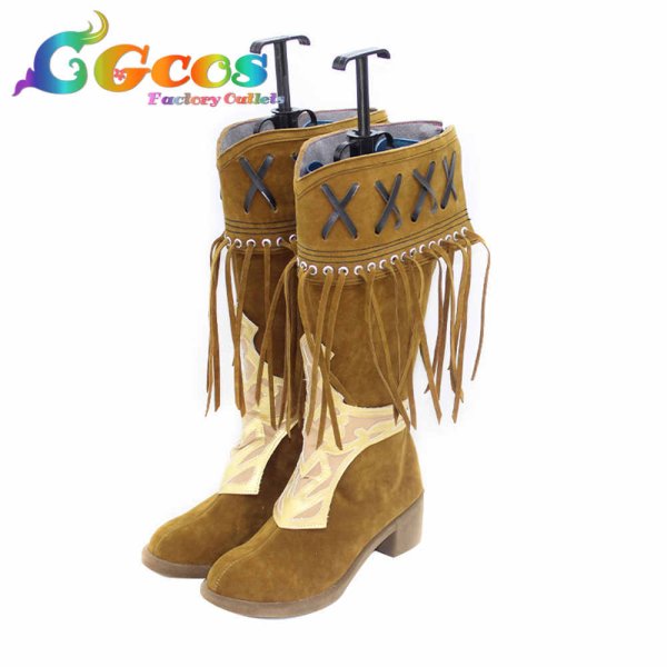 画像3: ウマ娘プリティーダービー コスプレ靴 タイキシャトル コスプレブーツ コスプレ衣装 (3)