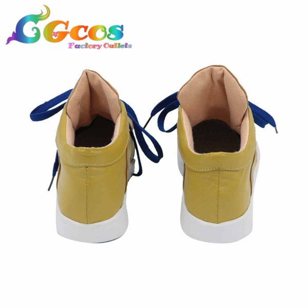 画像4: ヒプノシスマイク　コスプレ靴　夢野幻太郎　コスプレブーツ　コスプレ衣装 (4)