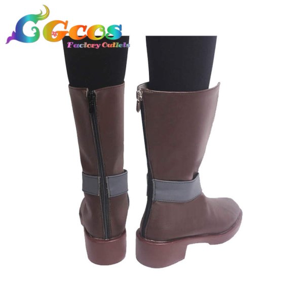 画像3: 蜘蛛ですが、なにか？　コスプレ靴　魔王　アリエル　コスプレブーツ　コスプレ衣装 (3)