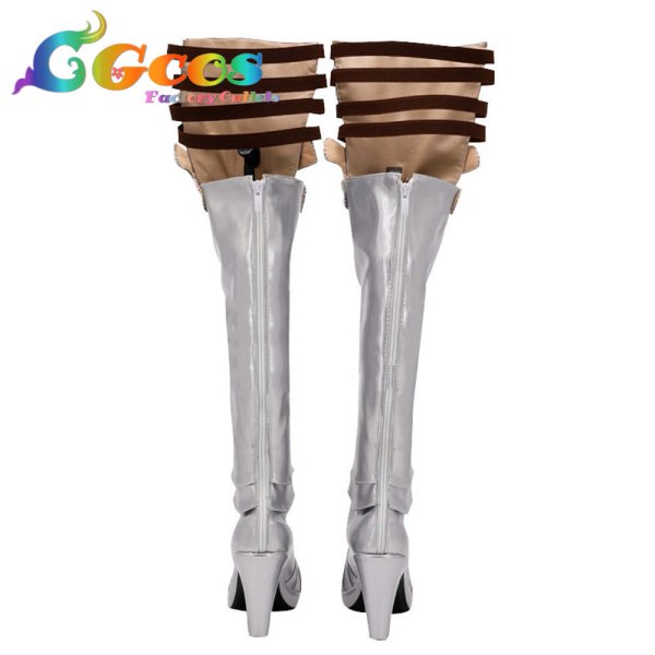 画像3: ドールズフロントライン　少女前線　コスプレ靴　Webley　日落黄昏?　コスプレブーツ　コスプレ衣装 (3)