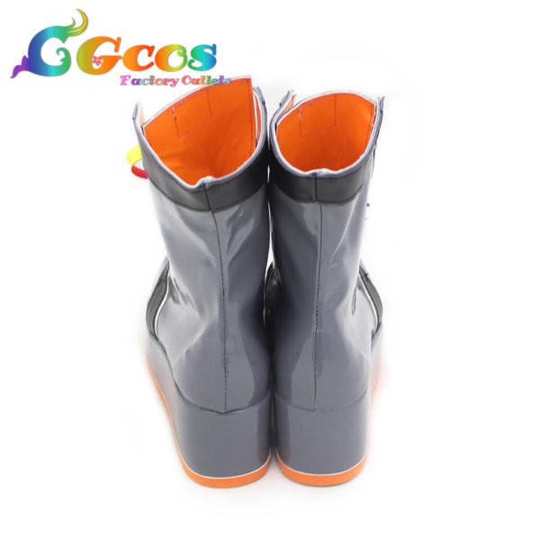 画像4: バーチャルYouTuber　VTuber　コスプレ靴　本間ひまわり　コスプレブーツ　コスプレ衣装 (4)