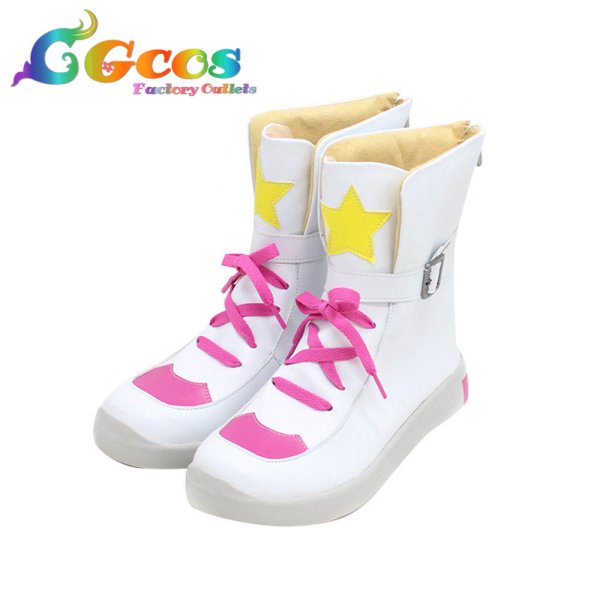 画像7: ラブライブ！スーパースター!!　Liella!　コスプレ靴　始まりは君の空MV　結ヶ丘女子高等学校　澁谷かのん　唐可可　嵐千砂都　平安名すみれ　葉月恋　コスプレブーツ　コスプレ衣装 (7)