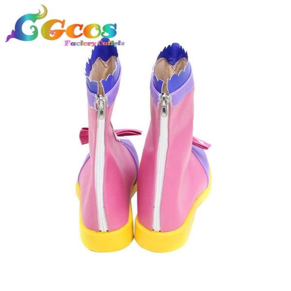 画像5: アイカツオンパレード!　コスプレ靴　姫石らき　コスプレブーツ　コスプレ衣装 (5)